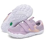 SAGUARO Niños Niña Niño Zapatillas Barefoot Ligeras Suaves Cómodos Calzado Barefoot Minimalista Zapatos de Trail para Deporte y Uso Diario,30EU