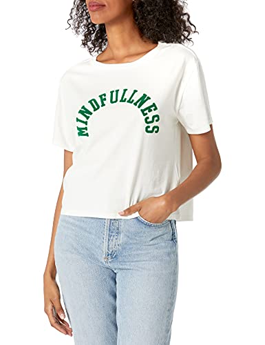 T-Shirt Lucky Brand pour Femme à col rond et manches courtes Mindfulness au style casual décontracté