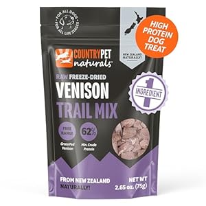   Raw-New-Zealand-Freeze-Dried-Venison-Lung-Kidney-Spleen-100-Natural-Grass-Fed-Free-Range-Human-Grade-62-Protein-Humanely-Raised-Lean-Meat-265oz-recyclable-bag