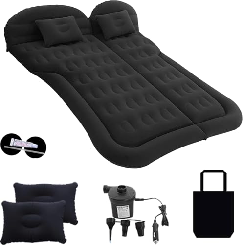 PWJLXY Colchón de Coche Inflable para Cadillac SRX 2014-2016, Cama Hinchable Coche Colchón para Coche Colchón de Aire para Viajes Camping,A