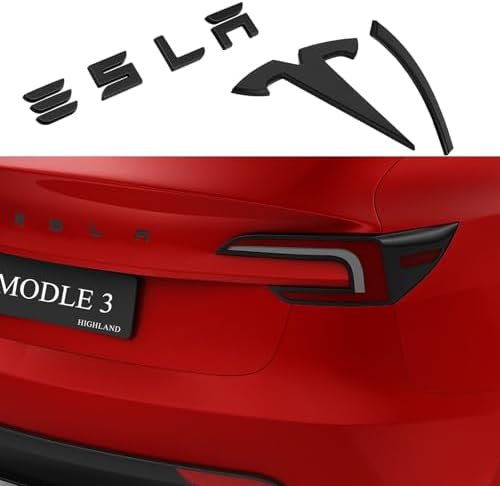 2026 Emblem for Tesla Model 3 Highland Accessories 2025 2024 Logo...