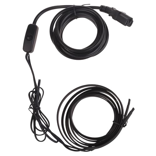 YIZITU Juego de empuñaduras calefactadas para motocicleta, con calefacción eléctrica, cubierta de agarre para calentador de manillar, control de 3 marchas, ATV y calentador de pulgar