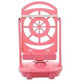 Parliky Contador de Pasos Automático para Teléfono Dispositivo de Agitación Silencioso USB Podómetro Color Rosa Accesorio para Mejorar Ranking de Pasos y Uso Móvil