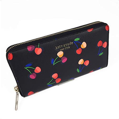 katespadenewyork（ケイトスペード）『スペンサーチェリージップアラウンドコンチネンタルウォレット』