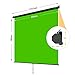 excelimage Pull-Down Green Screen Backdrop, 79”x75” Auto-Locking Chroma Key Panel with Wrinkle-Resistant Green Fabric for YouTube Videos, Music Videos, Photography, TIK Tok, or Gaming (Black Housing)