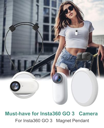 Collier magnétique Insta360 GO 3 PULUZ accessoires de précision - 2