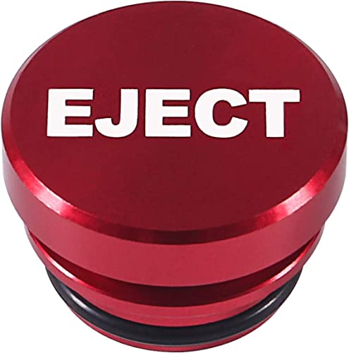Image of 3 PCS Cigarette Lighter Plug Cover Dustproof Waterproof Socket Cover Cap Replacement, 12 Volt Aluminum Button Fits Most Automotive Vehicles (EJECT & FIRE & NITROUS)
