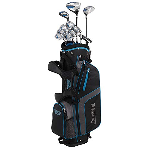 Tour Edge Unisex B3SRGU11.B Bazooka 360 Teen Golf Set Right Hand, Black/Blue