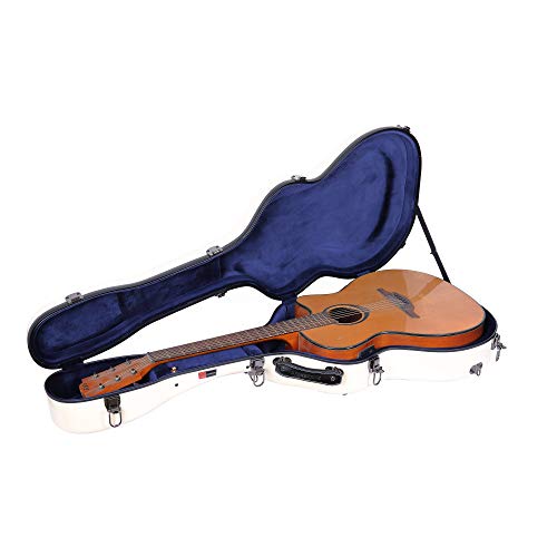 Image of Crossrock Deluxe Fiberglass Case for OM, Martin 000 Guitars(CRF2020OMIV)