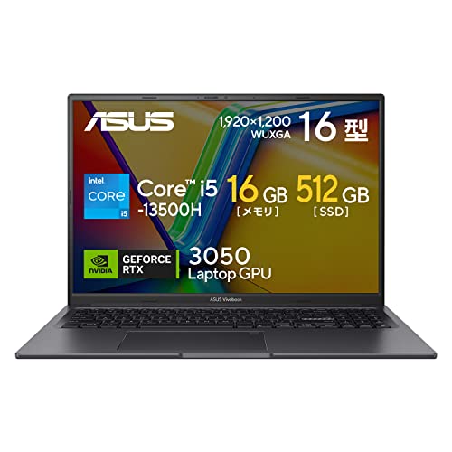 Amazon.co.jp: ASUS ノートパソコン Vivobook 16X 16型 インテル
