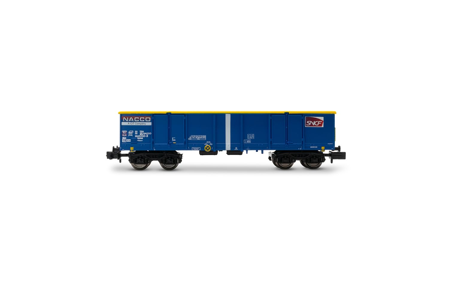 Arnold HN6602 SNCF, Confezione da 3 Carri Merci Aperti Eamnos, epVI