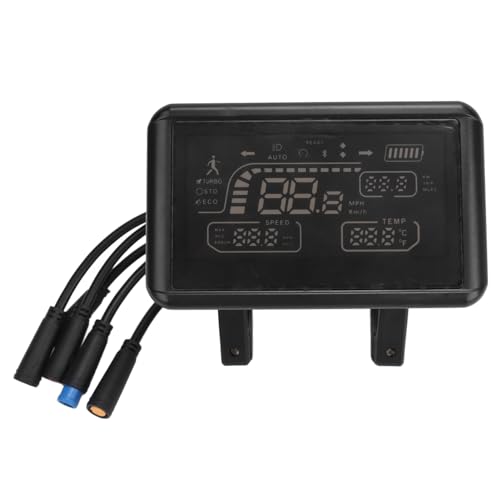 Compteur kilométrique de vélo T4 LCD avec ordinateur de bord étanche
