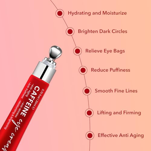 Meoly Caffeine Eye Cream For Anti Aging: Under Eye Cream For Dark Circles thumb #3