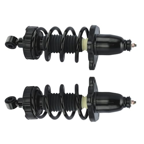Image of TRQ Rear Driver and Passenger Side Strut and Spring Assembly Set | For 06-14 Honda Ridgeline