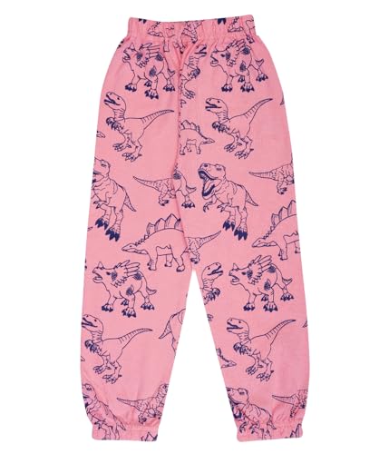 Image of T2F Girls Cotton Regular Fit Printed Track Pant (Pack of 5)