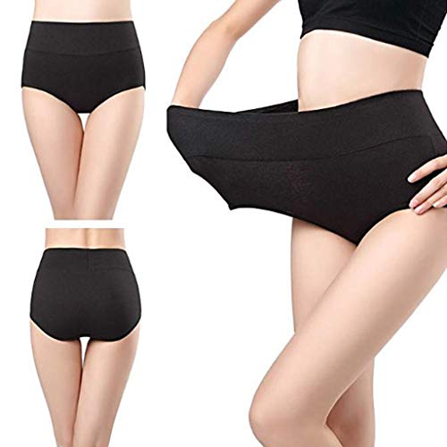 F Fityle 3x Mulheres Período Menstrual Calcinhas à Prova De água Impermeáveis ​​Cuecas XXL