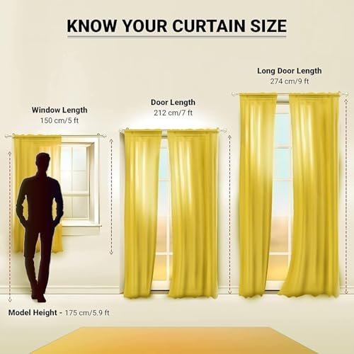 Image of 8 Ft Solid Transparent AC Curtain | Heavy Duty 0.30 mm Waterproof PVC Curtain | Dust, Wind & Rain Protection | All Season Use for Door, Window & Bathroom | Pack of 1