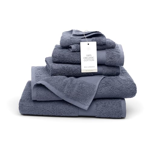 BOLL & BRANCH Plush Bath Towel Set (6 Piece)