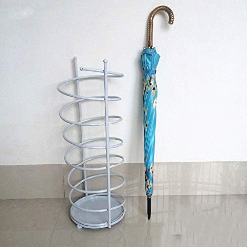 ZXL Paragüero Creativo de Hierro Forjado paragüero de Almacenamiento paragüero en el vestíbulo del Hotel Paragüero doméstico Europeo 20 * 61cm / 24 * 61cm / 28 * 61cm Paragüero (Tamaño: S)