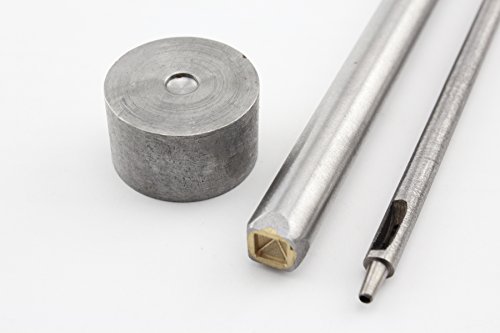 Rivets 5 mm x 5 mm avec outils de sertissage pour customiser vos vestes - 4