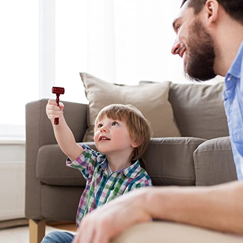Mini martelo de madeira para juiz martelo, 3 peças, martelo, cosplay, advogado, adereço, martelo, pr