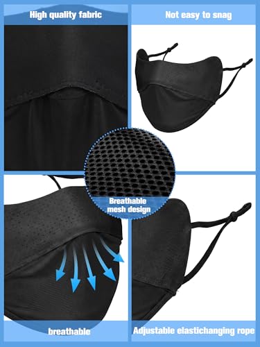 Cuffbow 6 Pcs Sombrero De Sol Mujer Protección UV miniatura 4