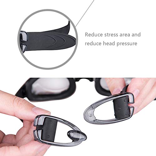 Lunettes de bain de sport pour la natation en piscine intérieure et les entraînements - 6