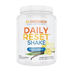 Dr. Christianson Daily Reset Shake – French Vanilla Protein Milkshake with Essential Micronutrients for Metabolism Reset…