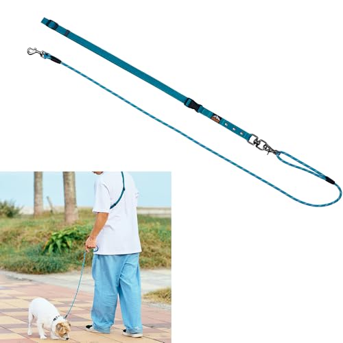 【LIFELIKE公式】2WAYライトハンズフリーリード 犬 リード 小型犬 中型犬 犬 猫 春夏 春 夏用 夏 秋冬 冬用 秋 冬 犬服 犬の服 ショルダーリード 多機能 犬用 散歩 ハンズフリー 斜め掛け ショルダー 両手が使える ランニング ジョギン