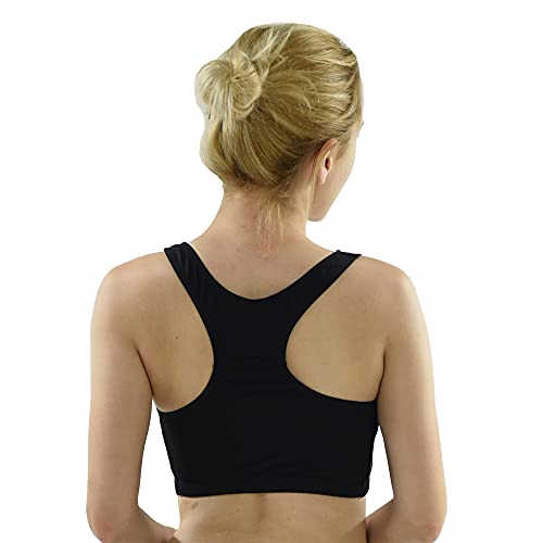 Private Island Women UPF 50+ Swim Tank Bra Short Top Sports Bras Swimsuit Rash Guard (RST)3