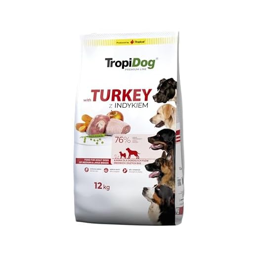 Premium Turkey and Rice Dog Food 12kg