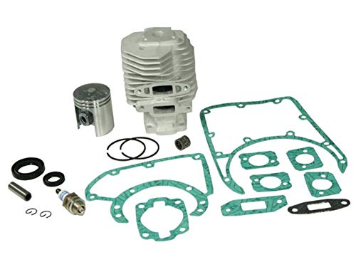 Sägenspezi Zylinder Kolben Set passend für Stihl 041 AV 041AV 44mm inkl. Dichtsatz, Zündkerze und Kolbenbolzenlager