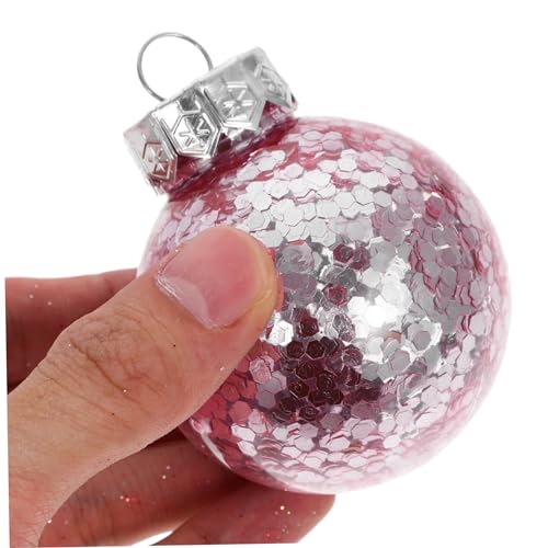 Décorations de décor suspendu de plastique de Noël Ciieeo de haute finition - 7