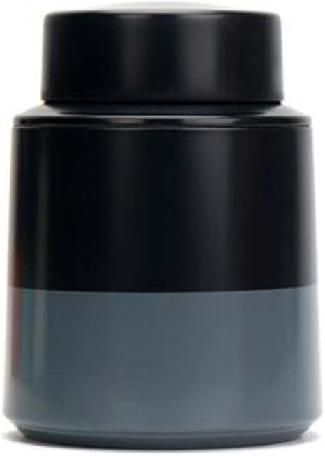 Amazon グードコ お茶入れ 缶 茶筒 おしゃれ キャニスター 茶封筒 茶缶 茶の葉 鉄観音 茶収納ボックス 防湿 密閉容器 食品収納 茶壷 保存容器 緑茶 紅茶 コーヒー豆 お菓子 砂糖 収納 詰め替え容器 蓋付き 手提げ袋 グレー 保存容器 キャニスター オンライン通販