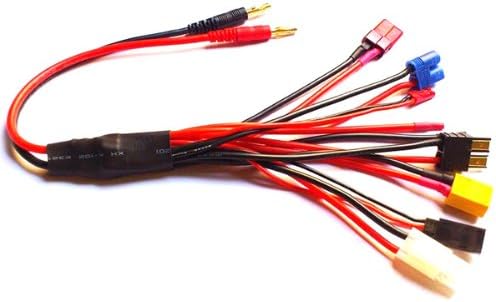 Multifunctional Charger 4.0mm Banana Adapter Connector Remote Control Toys Parts by CTU BroHall