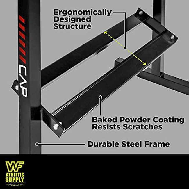 WF Athletic Supply Rubber Coated Hex Dumbbell Set with Two Tier Premium Storage Rack Built for Strength Building, Weight Loss & Home Gym ¨C Multiple Sets Available