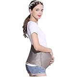poosr fascia addominale protettiva per gravidanza emf, fascia protettiva per pancia del bambino 5g abbigliamento anti-radiazioni,l