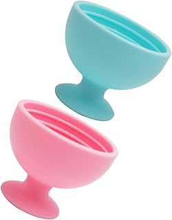 minkissy 2 Peças Esponjas De Maquiagem Pincel De Maquiagem Esponja De Beleza Suportes De Esponja Recipiente De Esponja Suporte De Esponja De Base Estojo De De Esponja Sílica Gel Pincel