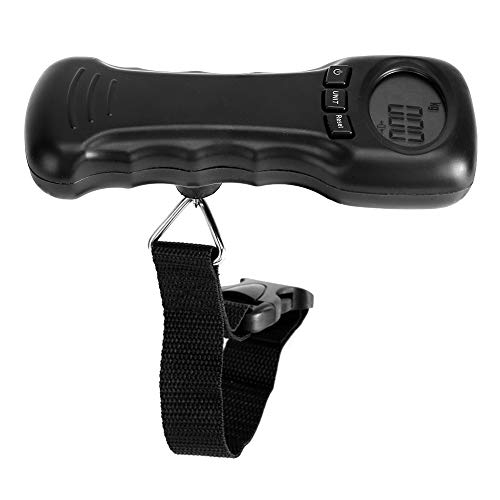 Digital Luggage Scale, 44kg/97lb Portable Hanging Luggage Scales with Digital Display Liquid Crystals, Weighing Travel Suitcase Scales with Hook