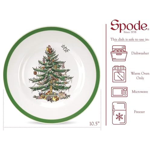 Spode XT0100-X Christmas Tree 10.5 Inch Dinner Plate  thumb #5