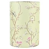 Motif floral charmant : le motif floral attrayant rehausse la décoration de la pièce, y ajoutant une touche unique. abat-jour de lampe de table, abat-jour en tissu