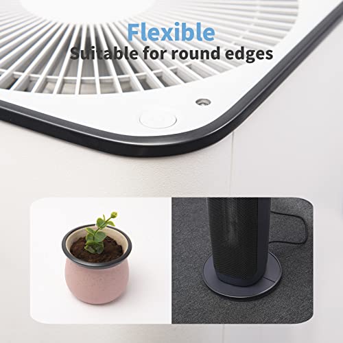 Image of Art3d 20 ft Outside Corner Trim, Peel and Stick for Wall Tile Edge, Black | Flexible, Durable, Waterproof, Strong Adhesive, High Viscosity, Easy to Clean, Ideal for Tiles Edges, Furniture Decoration