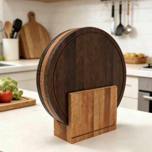 Planches à découper rondes pour ne plus manquer de place en cuisine