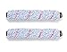 Fette Filter - Combo Pack of 2 Brush Rolls Compatible with Bissell 1868 and Pack of 2 Vacuum Filters 1866. Compatible with Part # 1608683,160-8683, 1608684. Compatible with Bissell Crosswave