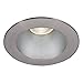 WAC Lighting HR3LEDT118PN830HBN Tesla PRO 3.5" LED Round Open Reflector Trim with Light Engine 3000K Narrow Beam, (80+ CRI), Haze/Brushed Nickel