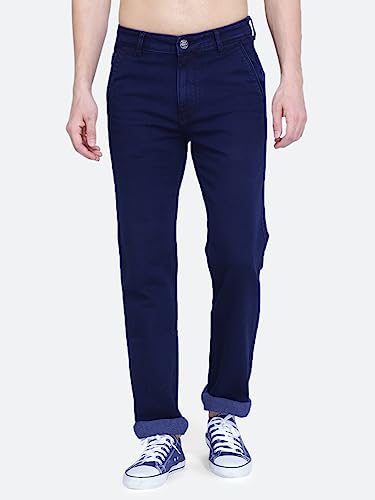 Image of Mid Waist Heavy Weight Stretchable Denim Material Front Cross Pocket Comfort Fit Jeans Pant for Men