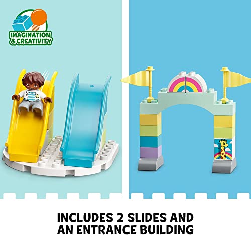 LEGO DUPLO Town Amusement Park Fairground Building Toy - Image 6