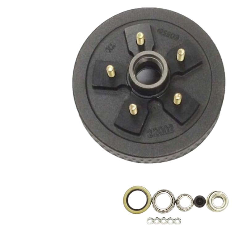 RITZ INDUSTRIAL 5 on 4.5 Trailer Hub Self Align with 1/2