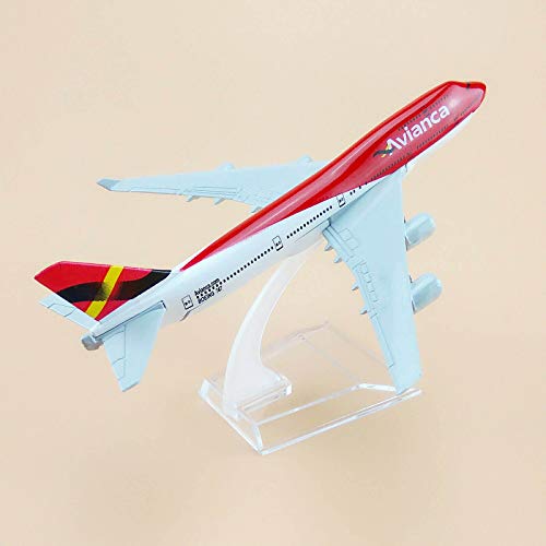 Avianca - Boeing 747 - Miniatura Avião Aeronave Comercial