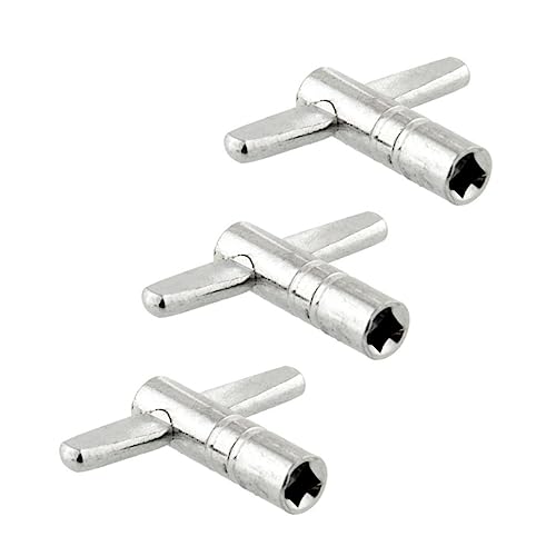 FUNOMOCYA 3 Pcs Standard Drum Key Set for Jazz Drums | Metal Construction Percussion Tool | Essential Drum Hardware for Drummers and Musicians